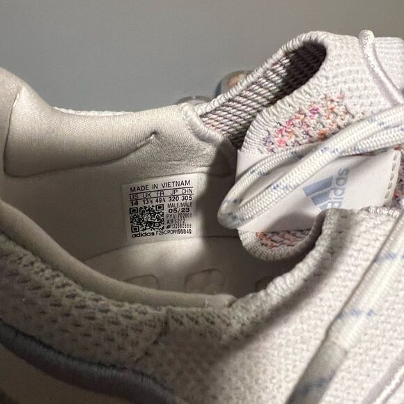 Adidas Ultra Boost 1.0 Cloud White / Blue Dawn S23 / Beam Pink F22 Size 14